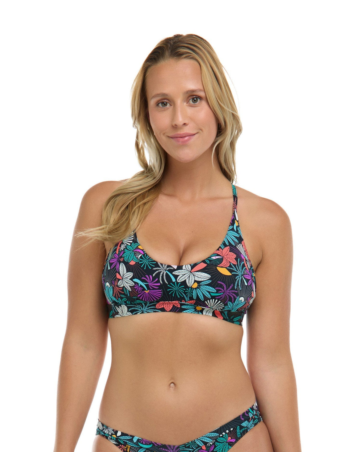 Alexa D, DD, E & F Cup Top - SAND AND SEA - Eidon