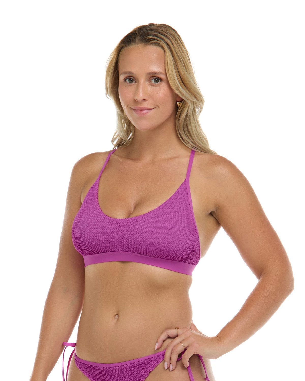 Alexa D, DD, E & F Cup Top - SORBET (Mauve) - Eidon