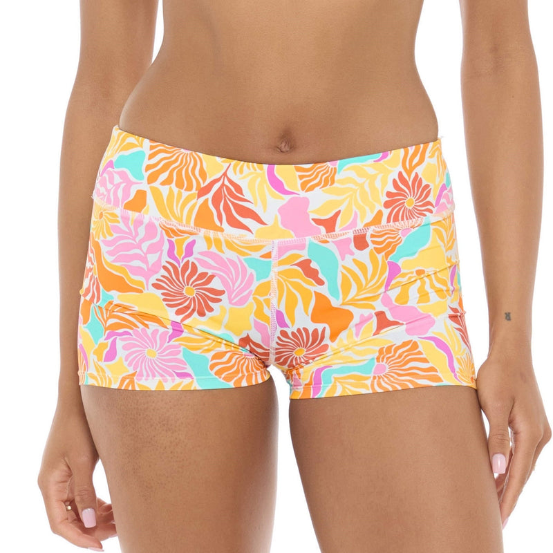 Alina Swim Shorts - CORAL BLOOM - Eidon
