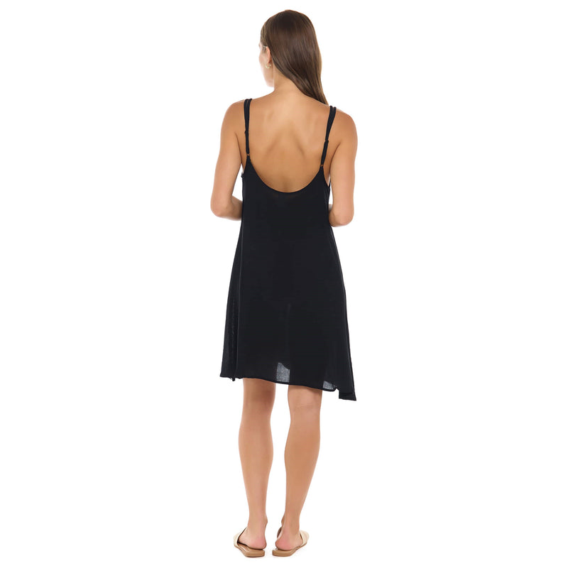 Liza Dress - BLACK LICORICE - Eidon