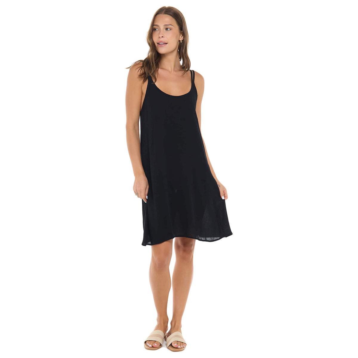 Liza Dress - BLACK LICORICE - Eidon