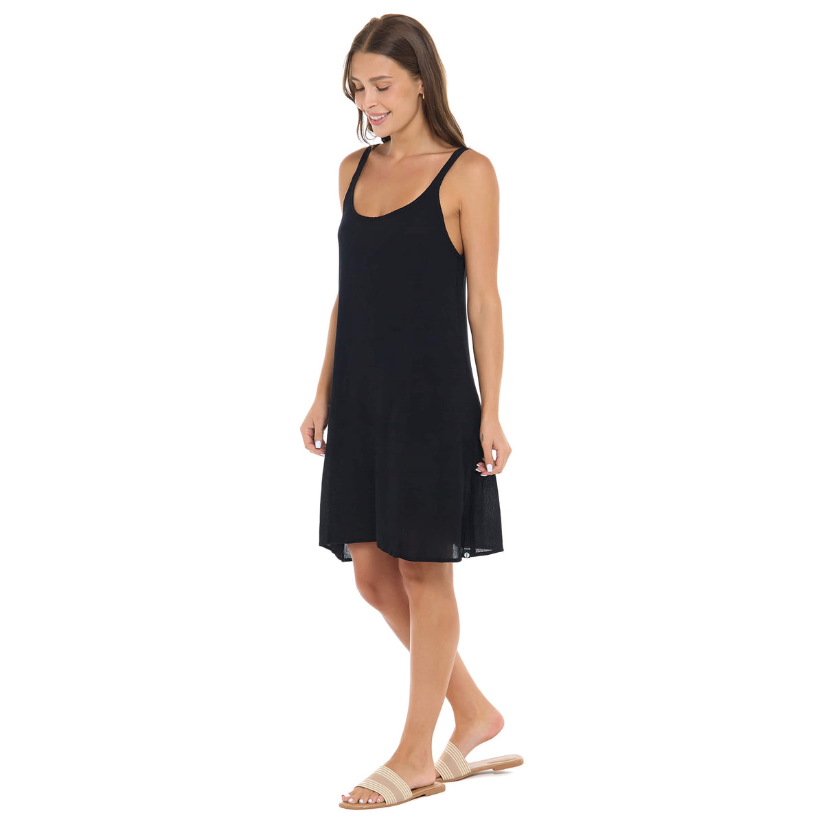 Liza Dress - BLACK LICORICE - Eidon