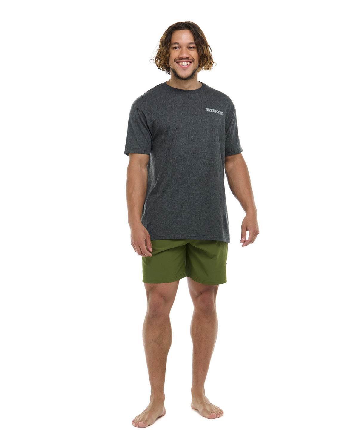 L.T.S. Shirt - CHARCOAL HEATHER - Eidon