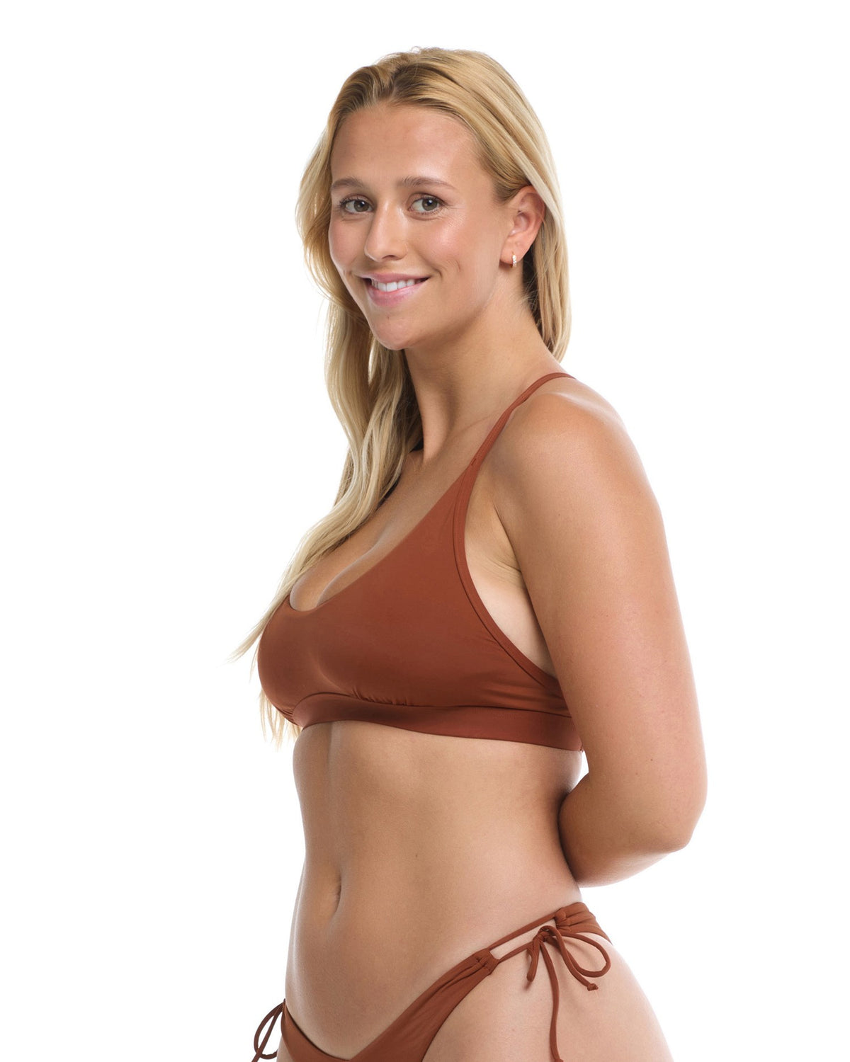 Alexa D, DD, E & F Cup Top - MOCHA