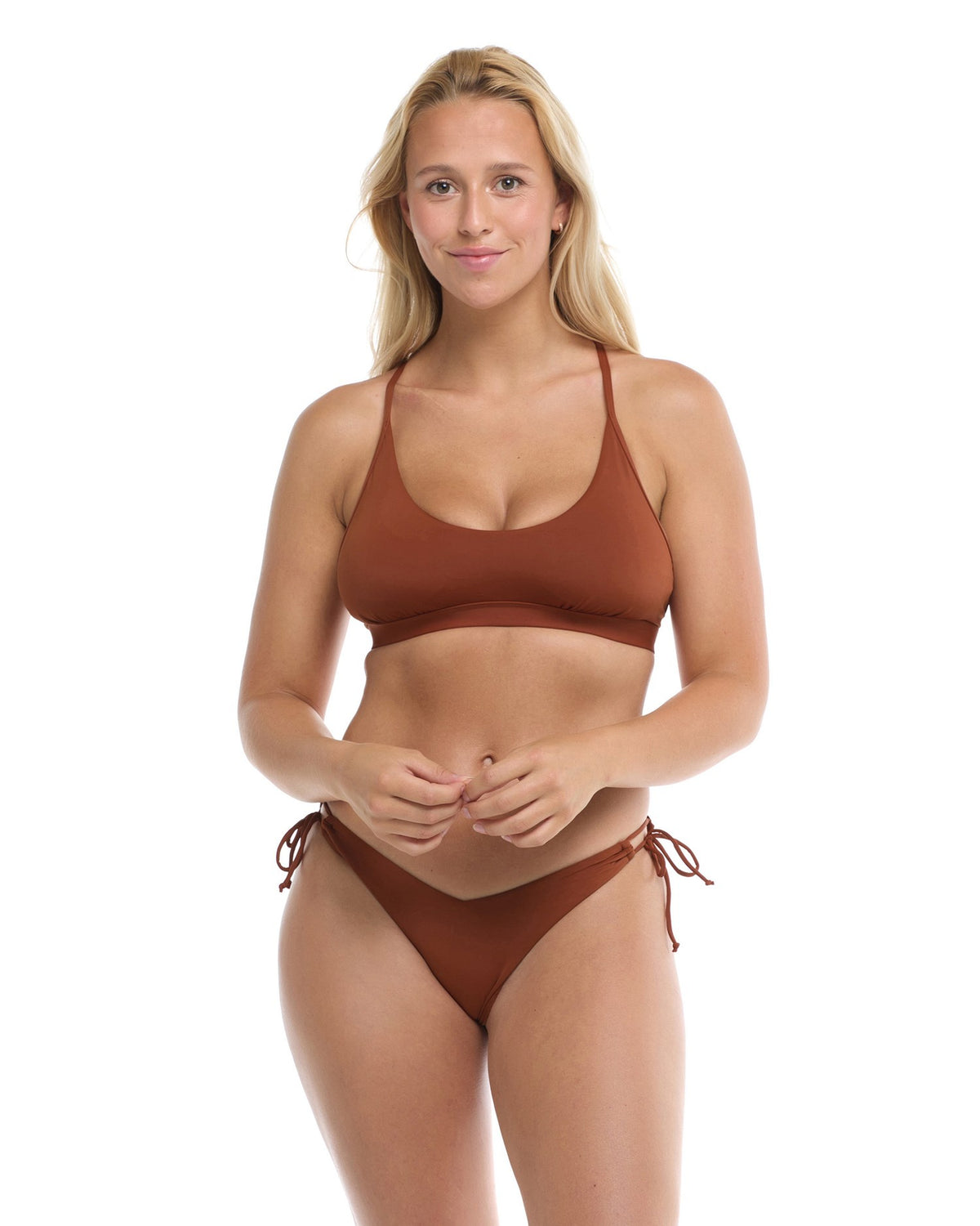 Alexa D, DD, E & F Cup Top - MOCHA