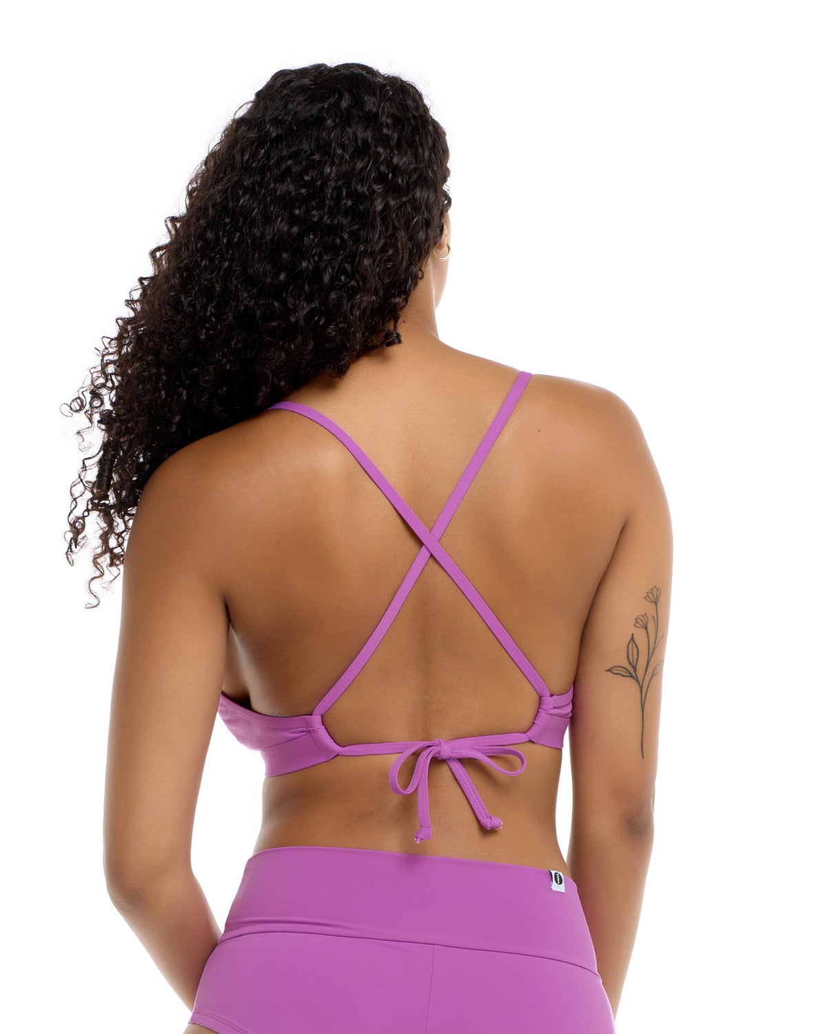 Alexa D, DD, E & F Cup Top - VIOLET