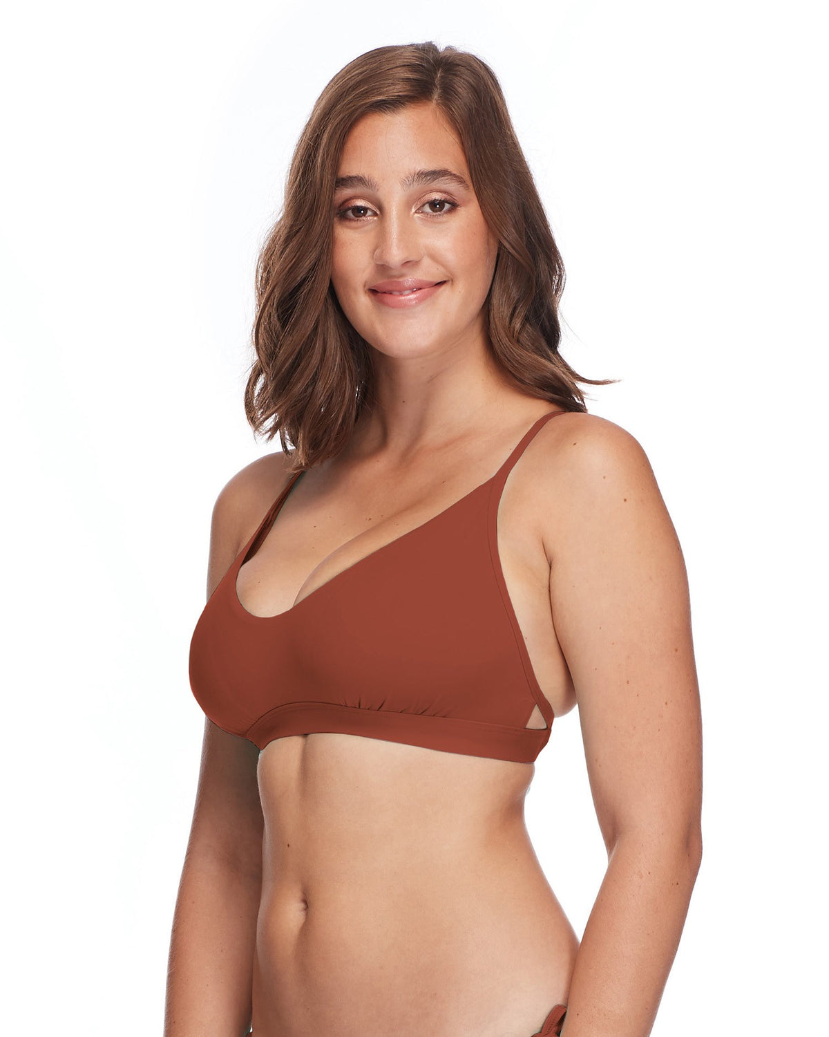 Madison D, DD, E & F Cup Top - MOCHA