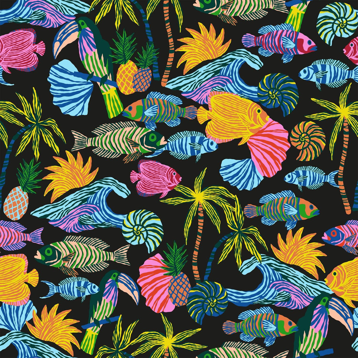 Fish Tank Short - BLACK - Eidon