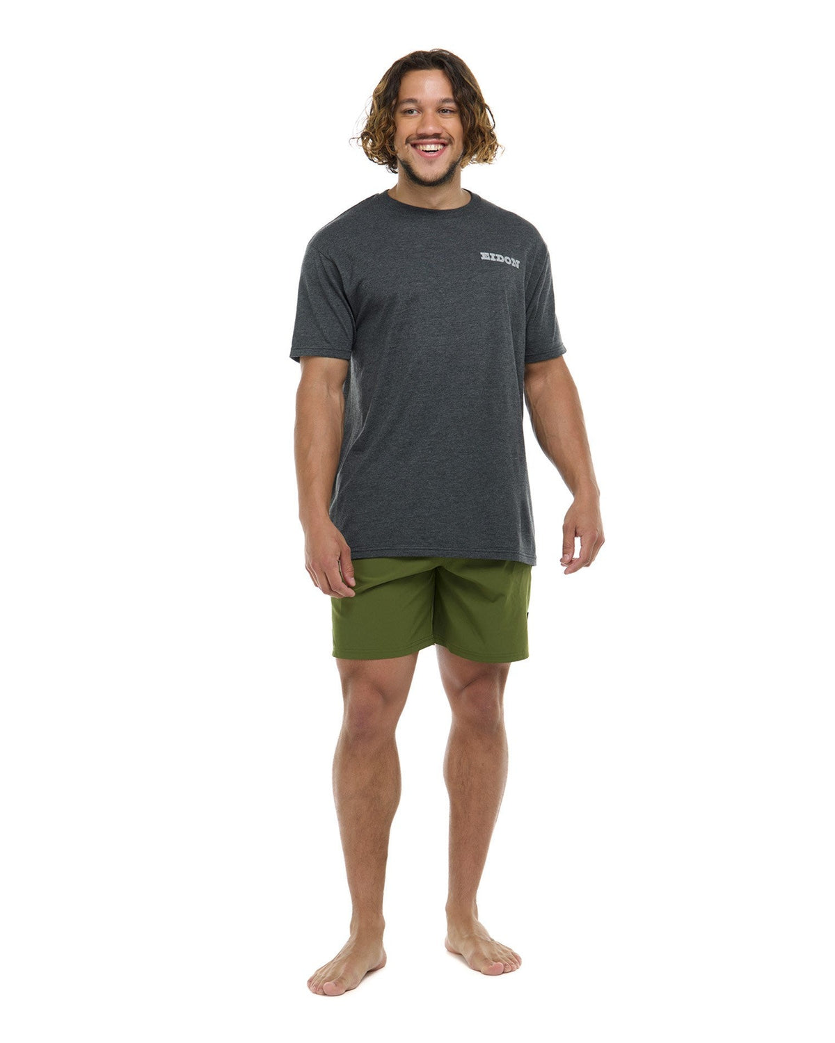 L.T.S. Shirt - CHARCOAL HEATHER - Eidon