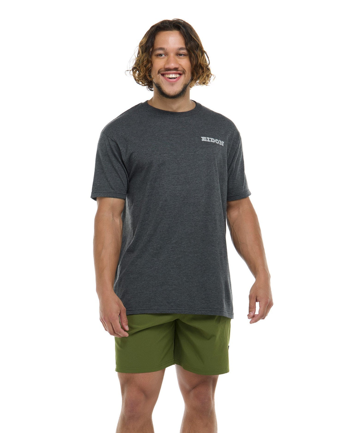 L.T.S. Shirt - CHARCOAL HEATHER - Eidon