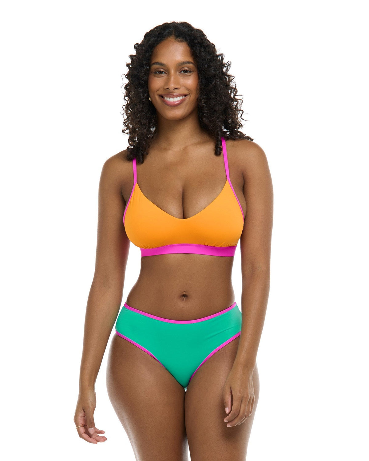 Madison D, DD, E & F Cup Top - BLISS (Mango) - Eidon