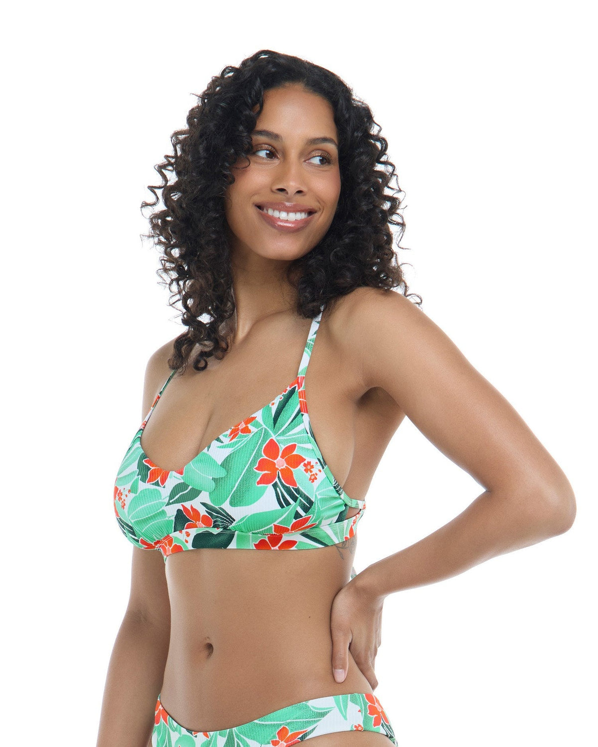 Madison D, DD, E & F Cup Top - TROPICANA - Eidon