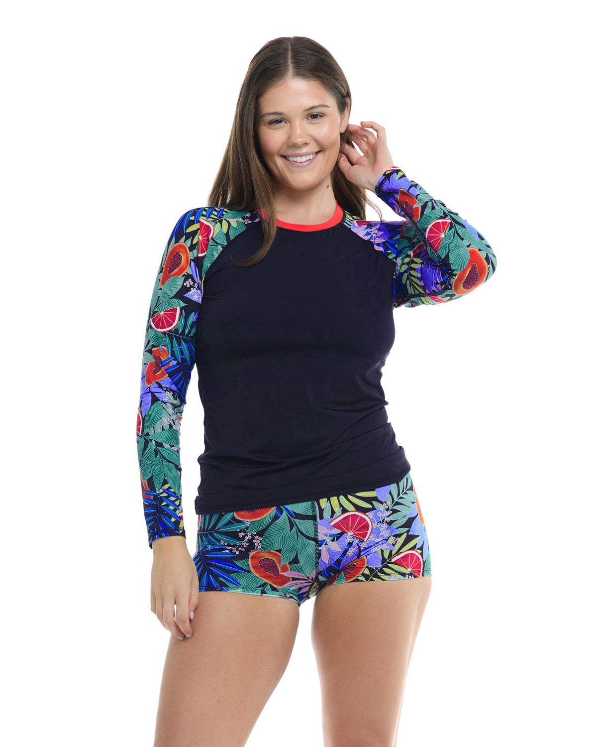 Parker Rashguard - PAPAYA