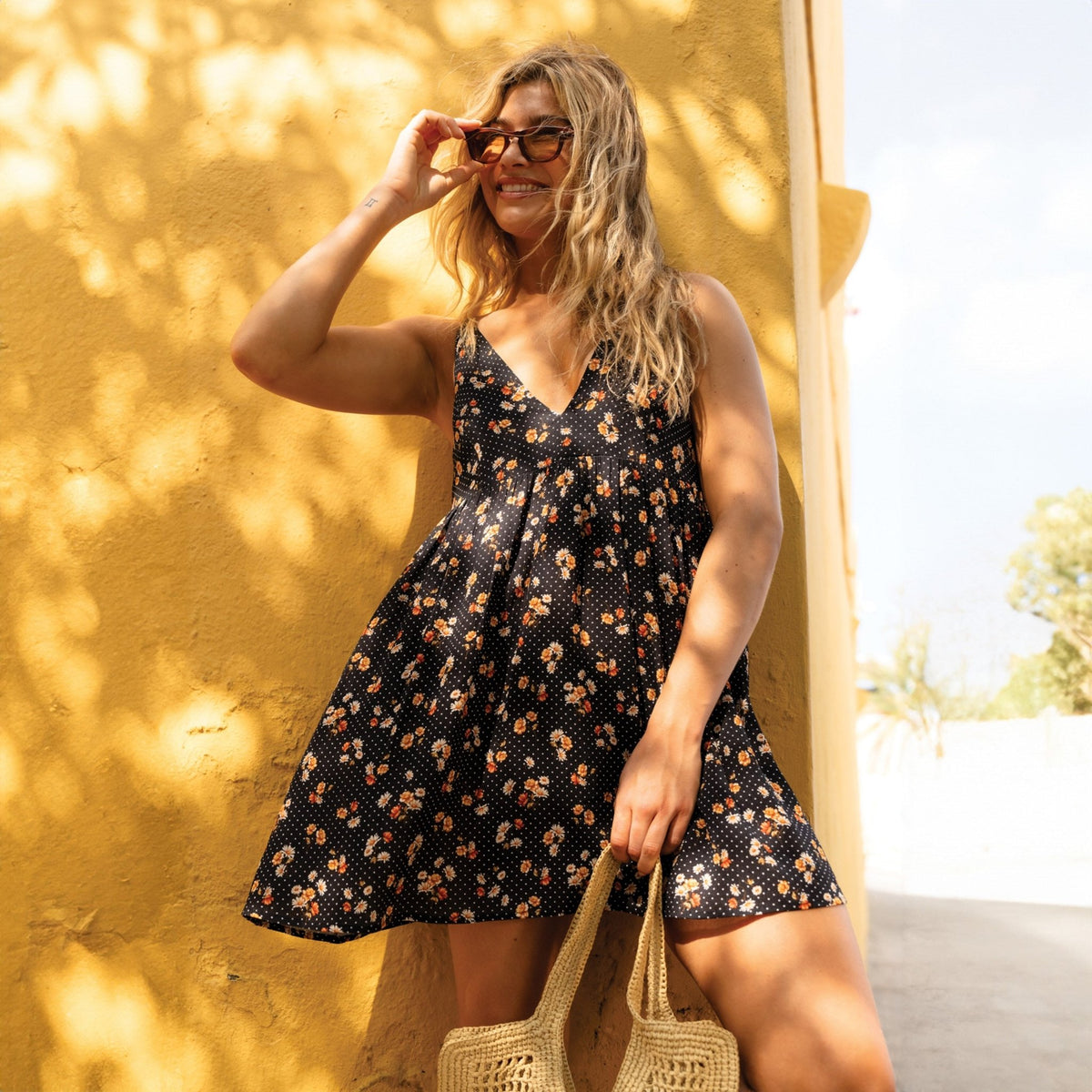 Sadie Dress - DAISY DUST - Eidon