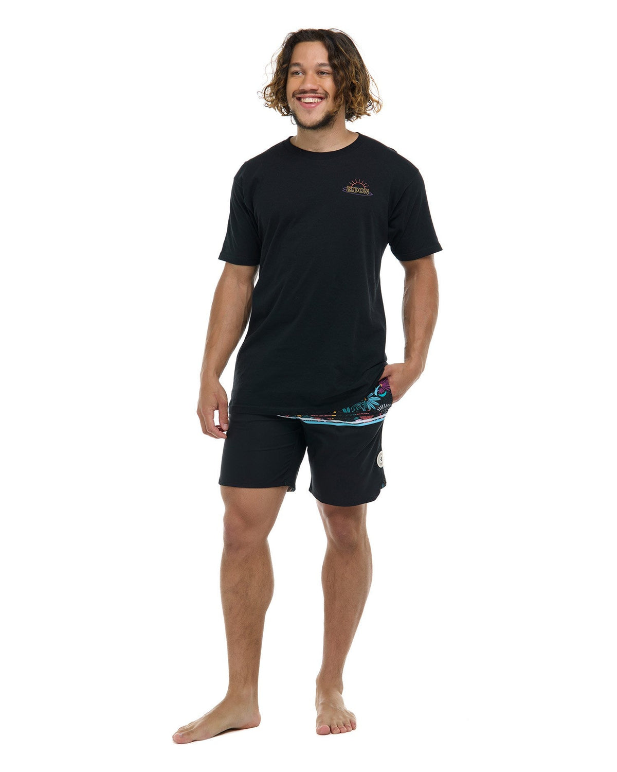 Sand and Sea Short - BLACK - Eidon