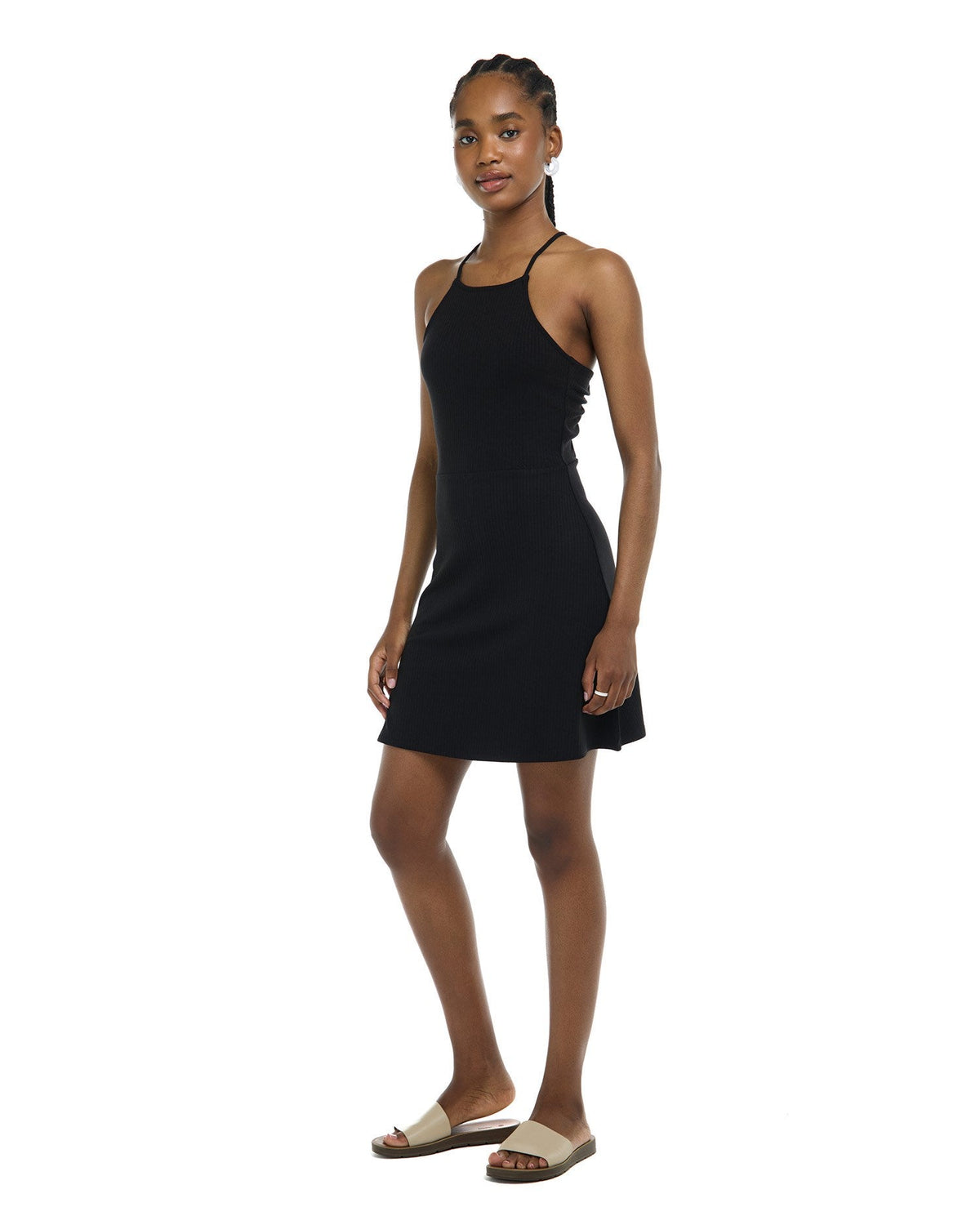 Sania Dress - BLACK LICORICE - Eidon