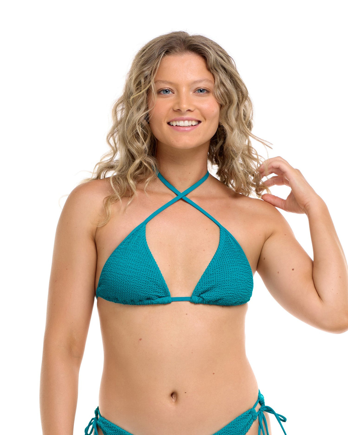 Haut de bikini Kali Slider - SORBET (Lagoon)