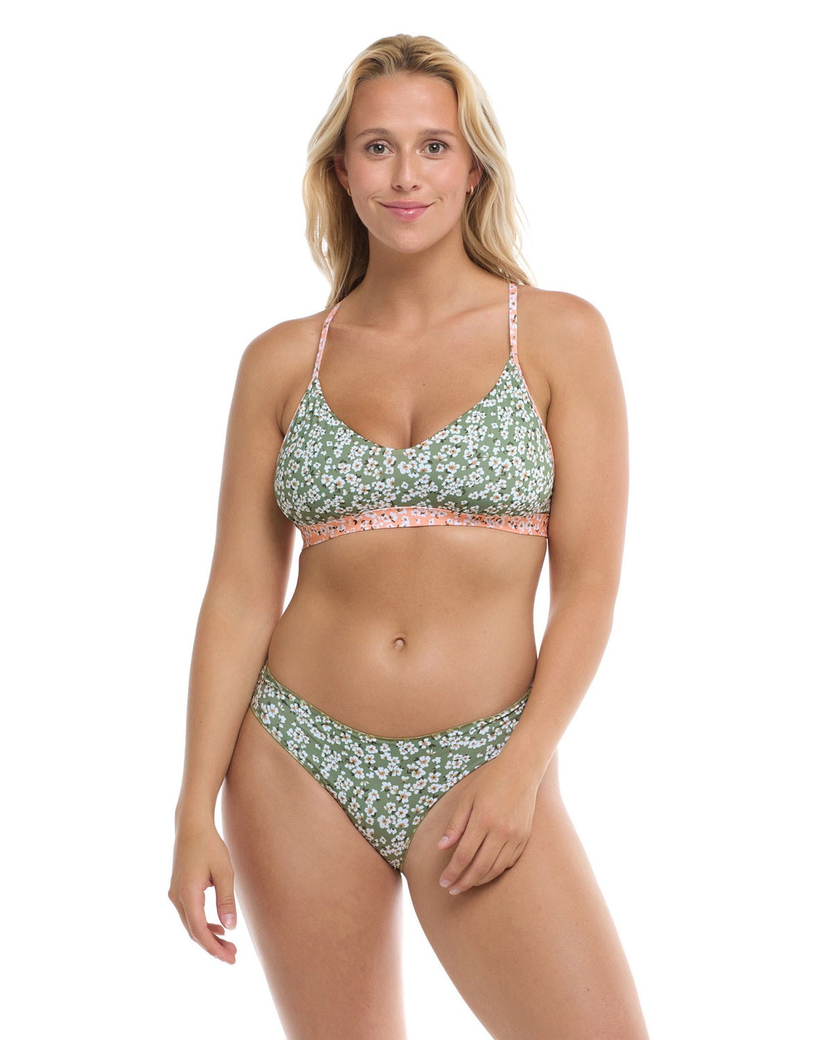 Madison D, DD, E & F Cup Top - TINY BLOOMS