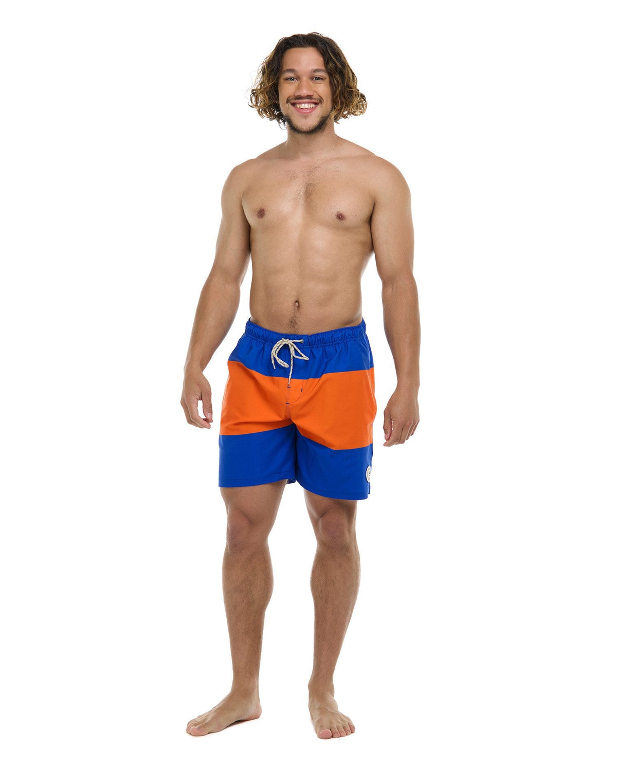 Triplex Short - BLUE/ORANGE - Eidon