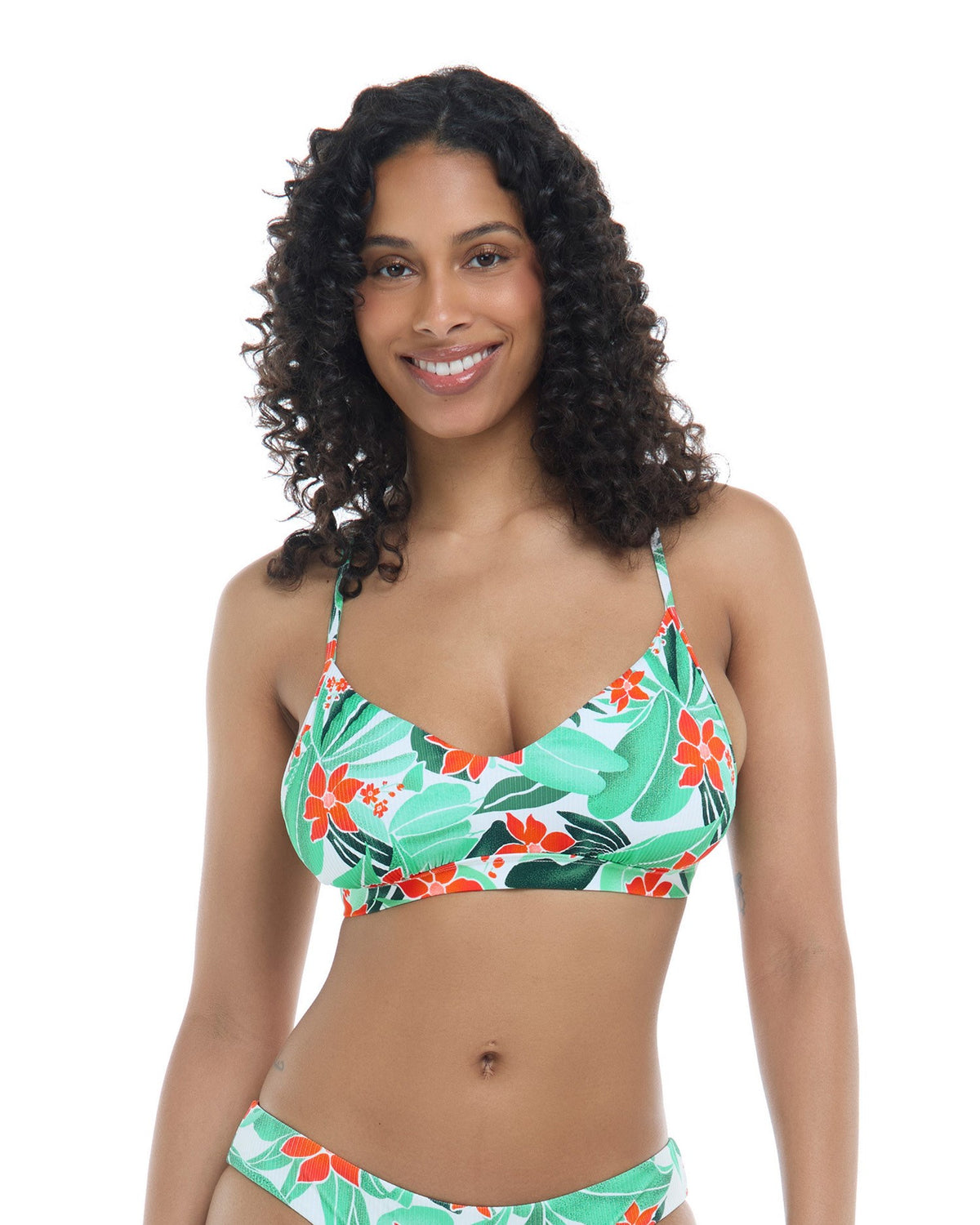Madison D, DD, E & F Cup Top - TROPICANA