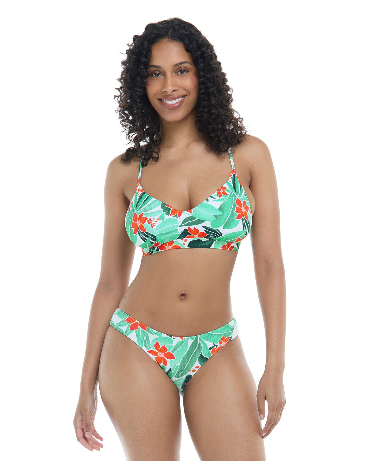 Madison D, DD, E & F Cup Top - TROPICANA