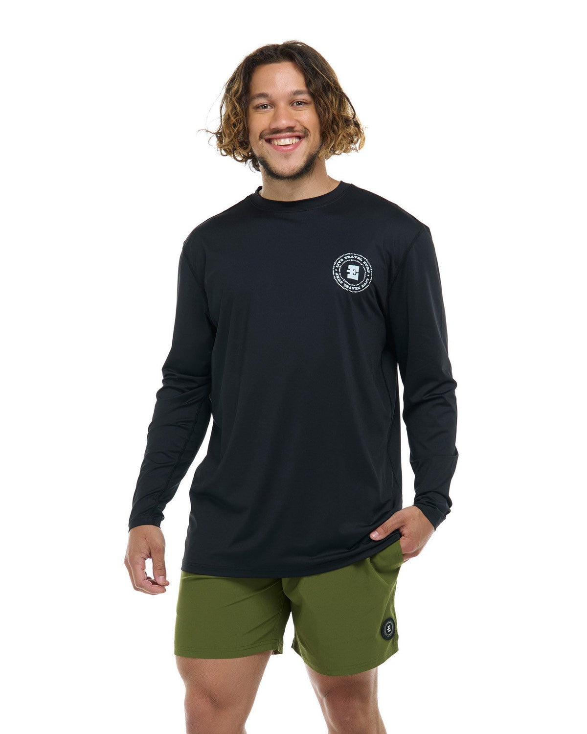 Zenith Rashguard - BLACK - Eidon