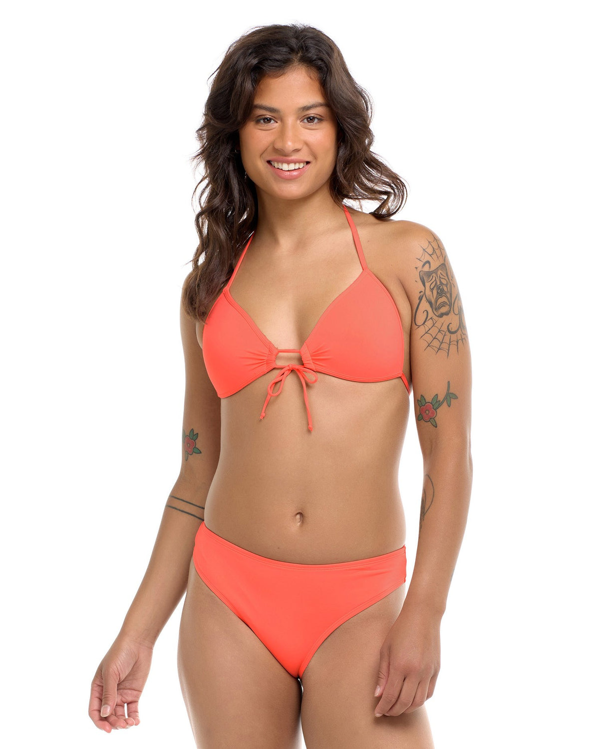 Bas de bikini Abby - FLAMINGO