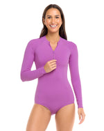 maillot une-pièce Hayden - VIOLET